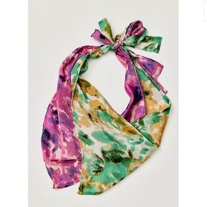 5096. Free People Ginger Spice Hair Scarf